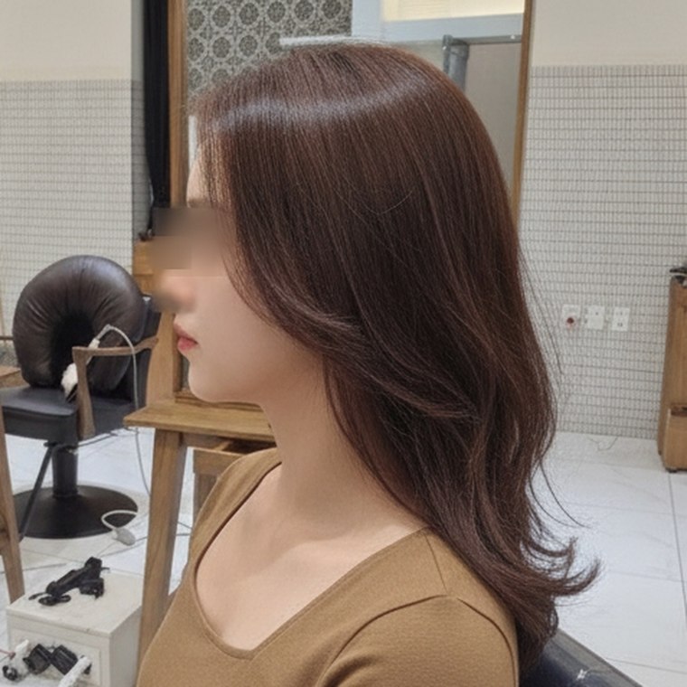 AI가 만든 헤어 사진