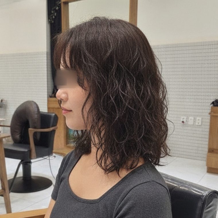 AI가 만든 헤어 사진